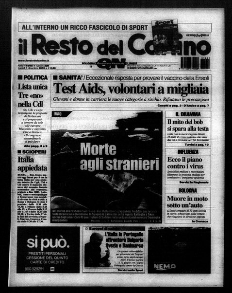 Il Resto del Carlino : giornale dell'Emilia